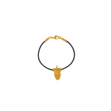Bird Pendant Leather Bracelet