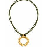 Collar Mochica en Cuero