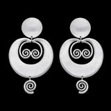 Nisqa Silver Earrings