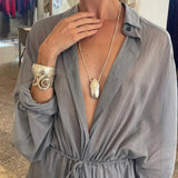 Poporo Silver Necklace
