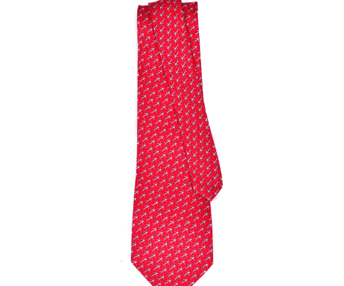 Corbata Pez Alado Rojo