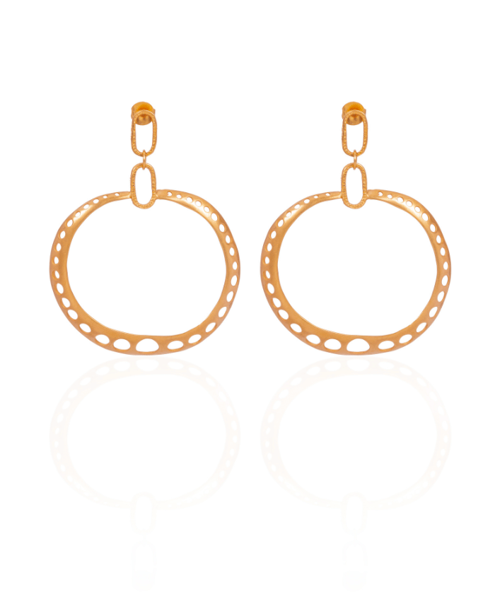 Eli Earrings – pre-Columbian inspired drop earrings by Cano Jewelry