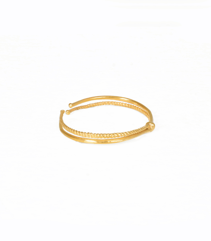 Inga Bracelet – pre-Columbian inspired cuff bracelet by Cano Jewelry
