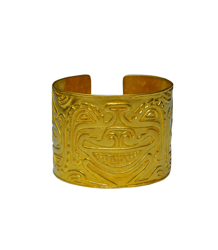 Totoró Bracelet – pre-Columbian inspired cuff bracelet by Cano Jewelry