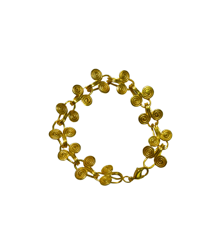 Infinito Bracelet – pre-Columbian inspired chain bracelet by Cano Jewelry