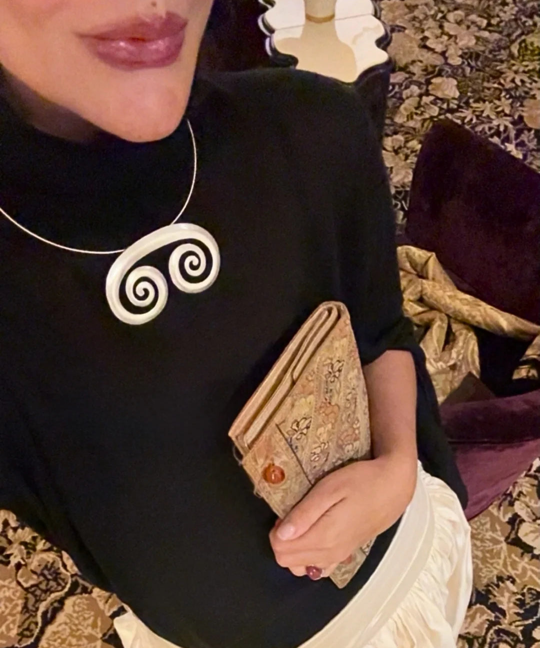 Sairi Silver Necklace – image 3