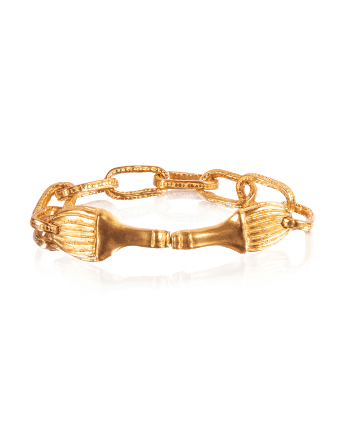 Wonunca Bracelet – pre-Columbian inspired chain bracelet by Cano Jewelry
