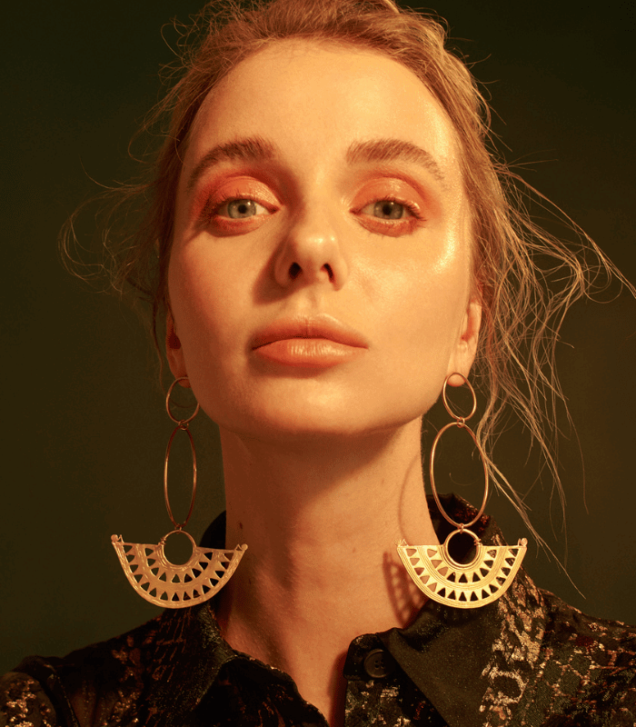 Zinu Doble Aro Earrings